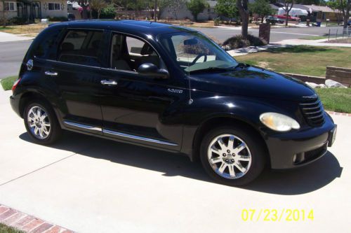 Black 2006 chrysler pt cruiser - limited edition/2.4l turbo/leather interior