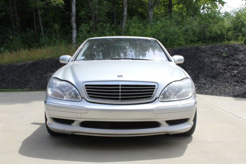 2001 meredes benz s500 excellent, 98k miles, silver