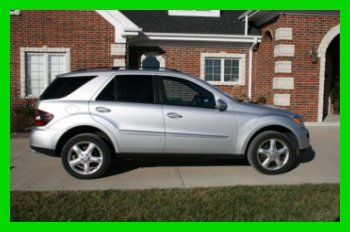 2006 mercedes-benz ml350 4matic suv premium sunroof leather cd navigation