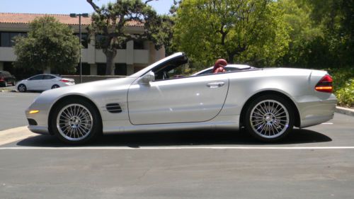 2003 mercedes benz sl55 amg 51k 1-owner miles - $29500 excellent condition!