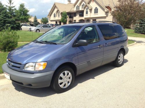 2000 toyota sienna le mini passenger van 5-door 3.0l