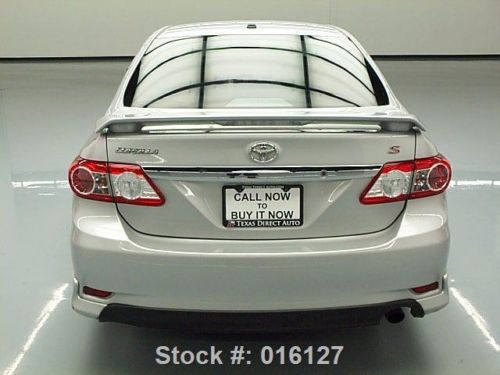 2012 TOYOTA COROLLA S AUTO SUNROOF SPOILER ALLOYS 43K TEXAS DIRECT AUTO, US $15,980.00, image 5