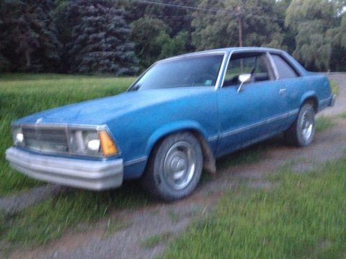 1980 chevy malibu v6 auto posi   2 dr clean title auto daily driver