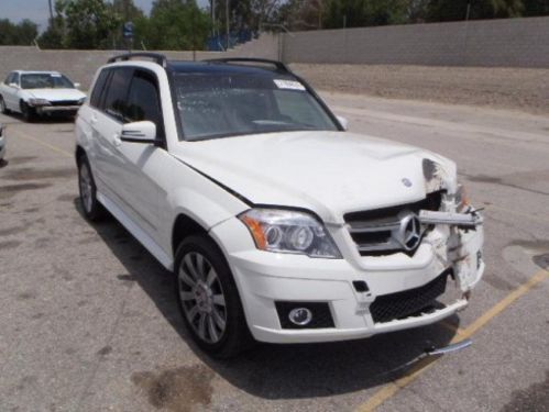 2010 mercedes-benz glk350 damaged rebuilder low miles loaded priced to sell l@@k