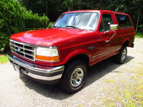 1996 bronco 98k act. miles! 5.8 liter survivor tow package mint orig condition