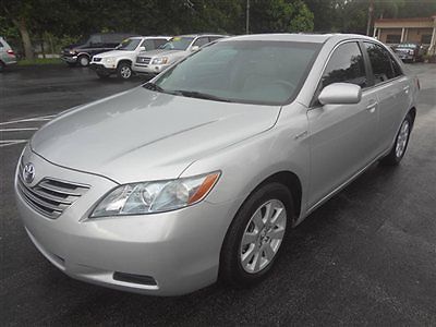 2008 camry hybrid luxury sedan~leather/navigation/sunroof~40 mpg~gorgeous~clean