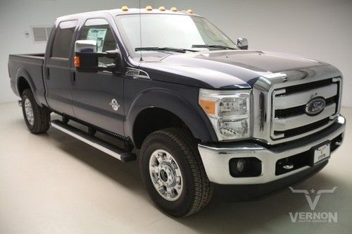 2013 xlt texas edition crew 4x4 fx4 trailer tow package adobe cloth v8 diesel