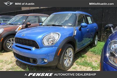 Mini cooper countryman fwd 4dr s new suv automatic gasoline 1.6l i-4 16v dohc tu