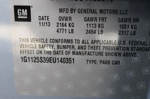 2014 Chevrolet Impala 2LT, US $28,610.00, image 6