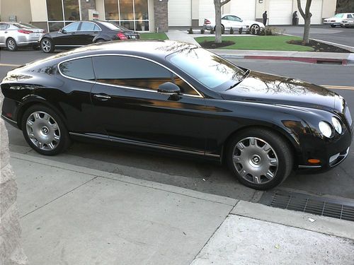 2007 bentley continental gt coupe 2-door 6.0l