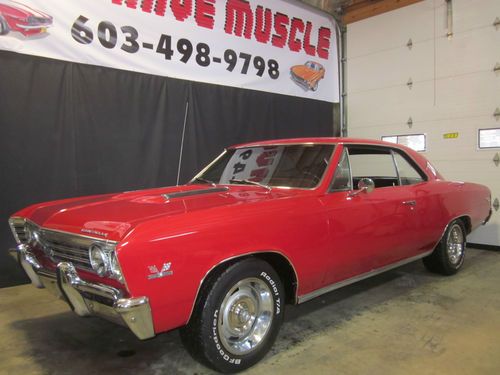 1967 chevelle ss 396 4 speed fresh restoration