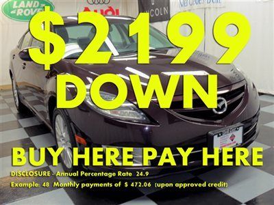 2009(09)mazda6 we finance bad credit! buy here pay here low down $2199 ez loan