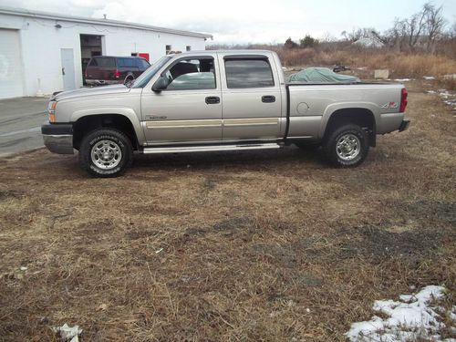 2003 chevy silverado 2500 4x4  duramax hd turbo diesel crew cab - allison trans