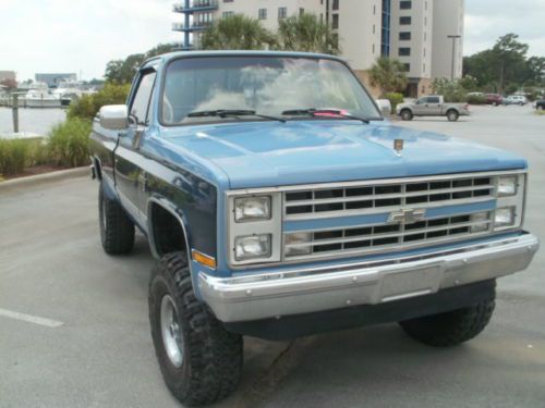 1987 chevrolet silverado k10 4x4 longbed