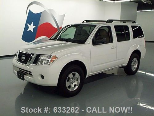 2012 nissan pathfinder 4.0l 7-passenger third row 17k texas direct auto