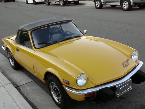 1979 triumph spitfire 1500 ~ nicely restored