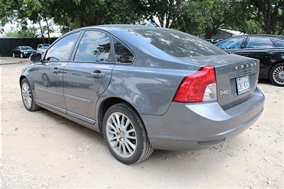 Volvo s40 2.4i low miles 4 dr sedan gasoline 2.4l 5 cyl titanium grey metallic