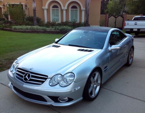 2007 mercedes-benz sl55 amg convertible 2-door 5.5l