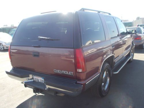 1997 Chevy Tahoe NO RESERVE, image 2
