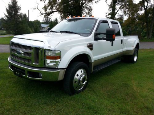 2008 ford f-450 super duty xlt lariat crew cab pickup 4-door 6.4l