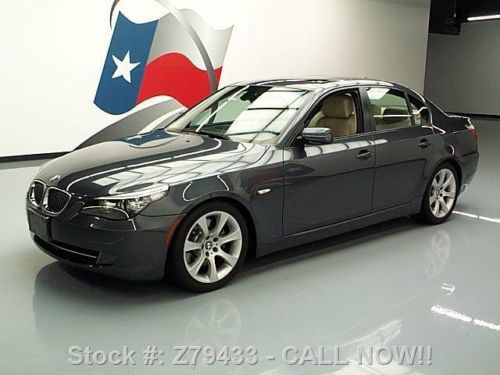 2008 bmw 535i sedan sport htd seats sunroof nav 53k mi texas direct auto