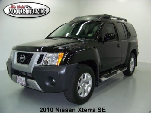 2010 nissan xterra se leather seats roof rack rockford fosgate audio media 82k