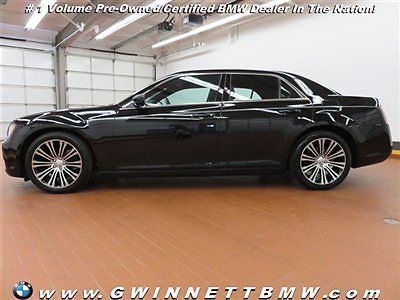 4dr sedan 300s rwd low miles automatic gasoline 5.7l 8 cyl phantom black tri-coa