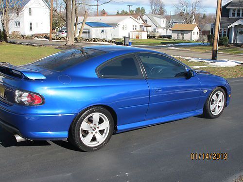 2006 pontiac gto base coupe 2-door 6.0l