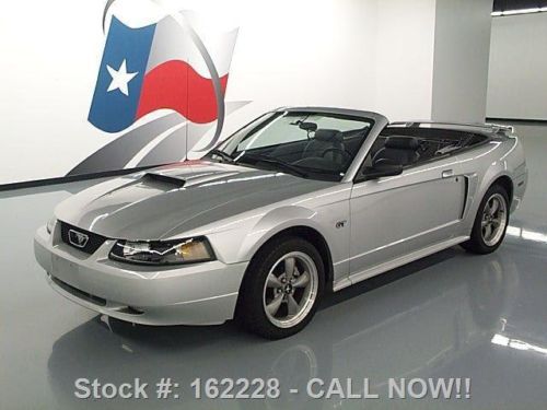 2001 ford mustang gt convertible 5-speed leather 75k mi texas direct auto