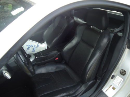 Bright Silver, black leather interior, 2 door coupe, image 8