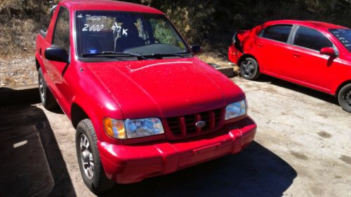 2000 kia sportage base convertible 2-door 2.0l