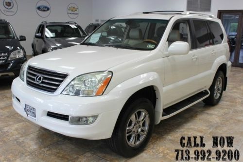 2005 lexus gx470 awd~dvd system~nav~dual heated seats~i owner~certified