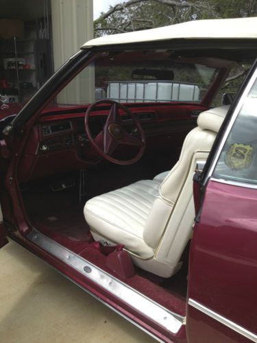 1974 cadillac eldorado base convertible 2-door 8.2l