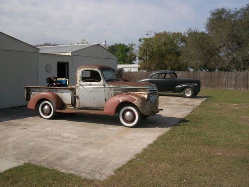 1941 chevy, short bed truck, from out west.95% solid