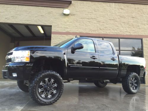 2007 chevrolet silverado 1500 ltz crew cab pickup 4-door 5.3l, z71, 4x4, leather