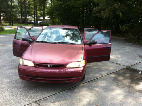 1999 toyota corolla le sedan 4-door 1.8l