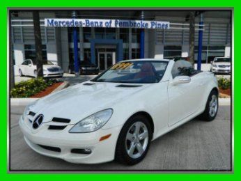 Stunning florida 2006 slk280 hard top convertible