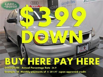 2003(03)grand am we finance bad credit! buy here pay here low down $399