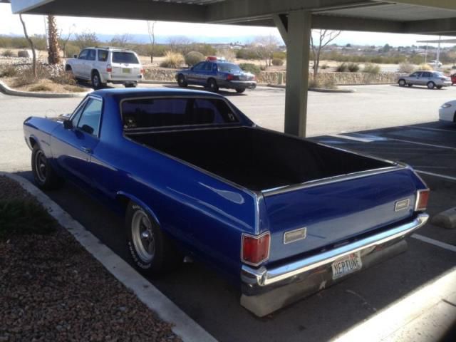 Chevrolet el camino custom standard cab pickup 2-d