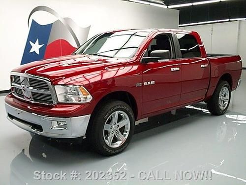 2010 dodge ram lonestar crew 4x4 hemi v8 20" wheels 65k texas direct auto