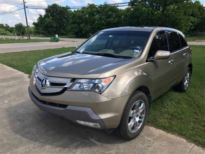 2008 acura mdx tech package