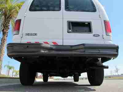 FORD E250 CARGO VAN WITH WORK BINS SHELVES LADDER RACKS, image 8