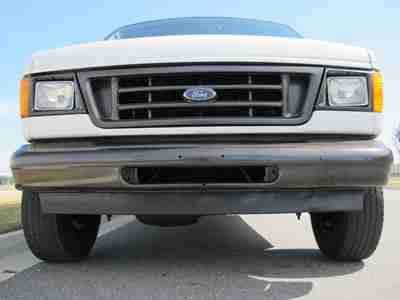 FORD E250 CARGO VAN WITH WORK BINS SHELVES LADDER RACKS, image 14