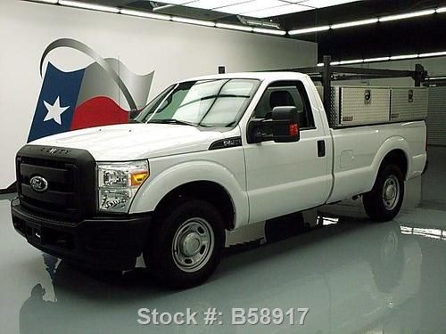 2011 ford f-250 reg cab 6.2l v8 long bed auto only 55k! texas direct auto