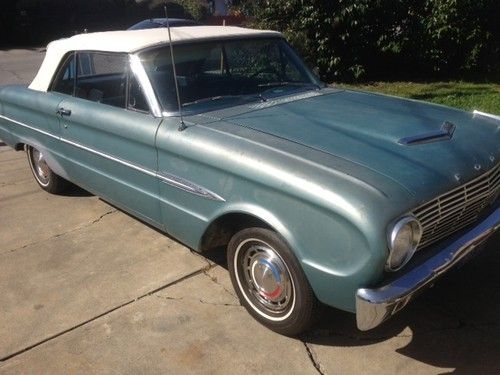 1963 ford falcon futura 2.8l convertible california car