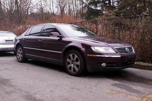 2004 vw phaeton 5 - seater loaded 60k miles no reserve! loaded  power everything