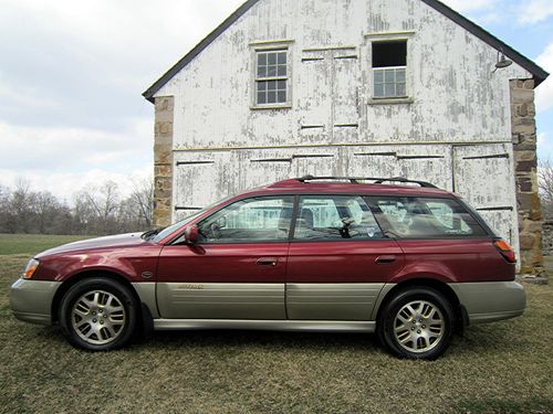 2002 subaru outback h-6 - 3.0 ll bean model with no reserve