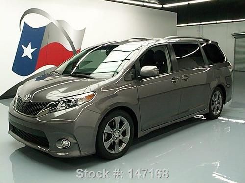 2011 toyota sienna se sunroof dvd ground effects 25k mi texas direct auto
