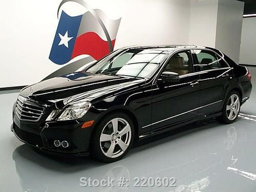2010 mercedes-benz e350 sport 4matic awd p1 sunroof 31k texas direct auto