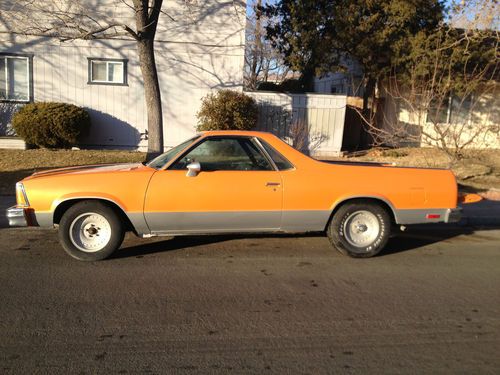 1978 chevrolet el camino base standard cab pickup 2-door 5.7l